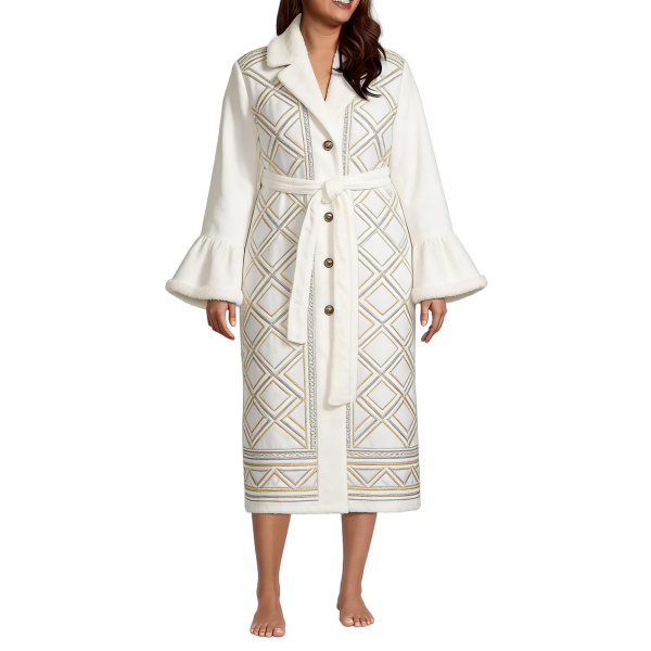 Adult-Sized Coral Fleece Bathroom Towels & Bathrobes