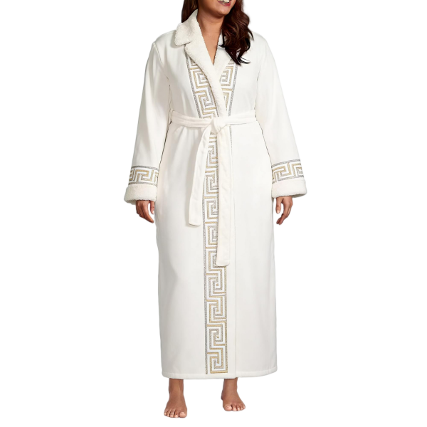 Elegant Women’s Bathrobes + Soft Coral Fleece Towels