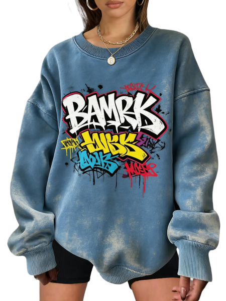 New High-Quality Plus Size Drop Shoulder Hoodie