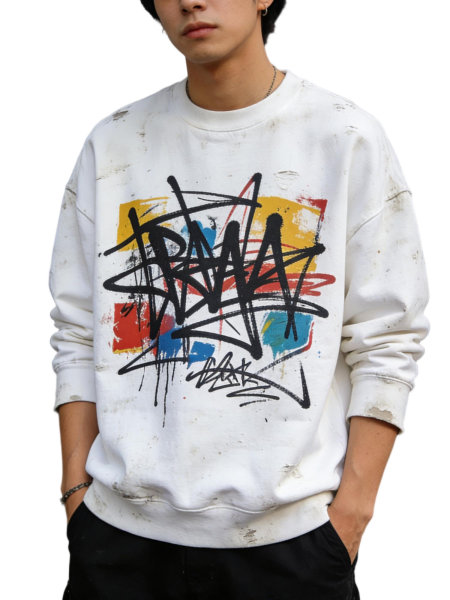 Plus Size High-Quality Hoodie: Casual Street Pullover